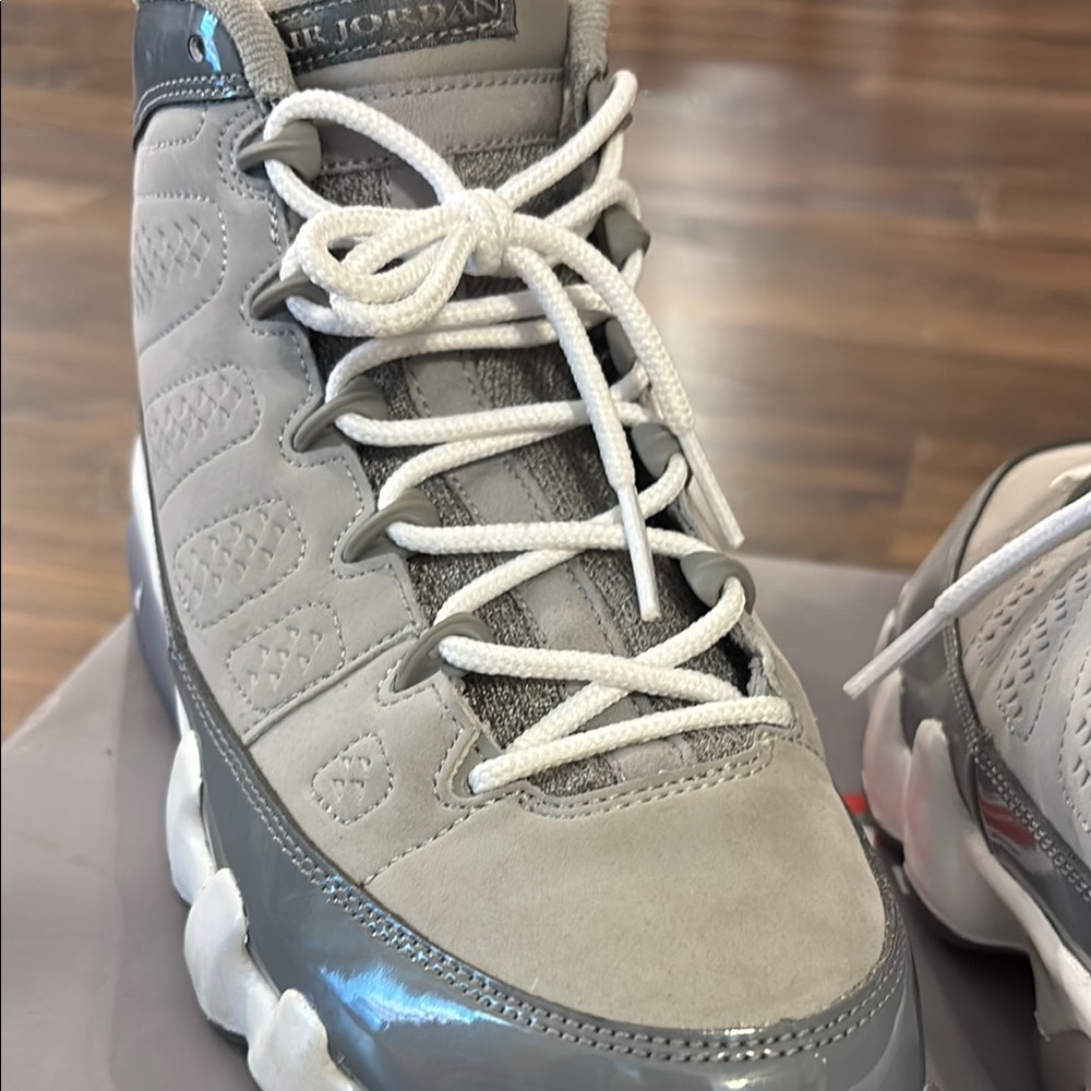 Jordan Kids Sneakers 6.5 Y Gray - Picture 6 of 11